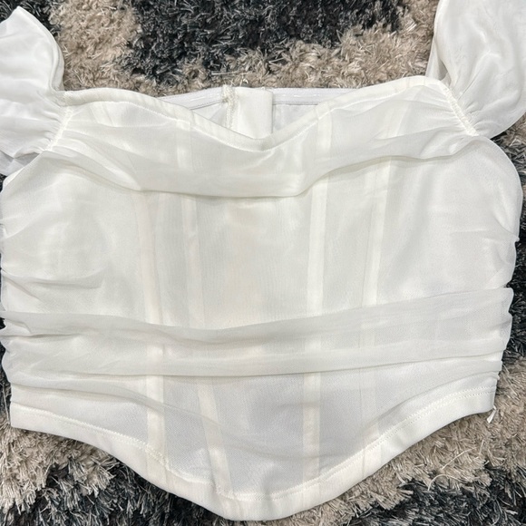 Off-Shoulder Corset Top - Picture 3 of 3